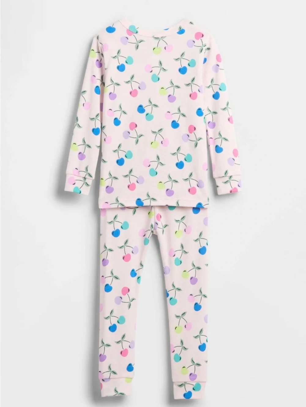 GAP Cherry Hearts Pajama Set Girls’ Size 3T